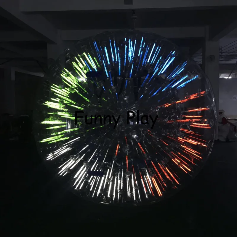 Bagliore Gonfiabile Sfera Dello Zorb Shinning Gonfiabile Sfera Dello Zorb Del Corpo Gonfiabile Sfera Dello Zorb, Sfera Di Zorb Gioco All'Aperto
