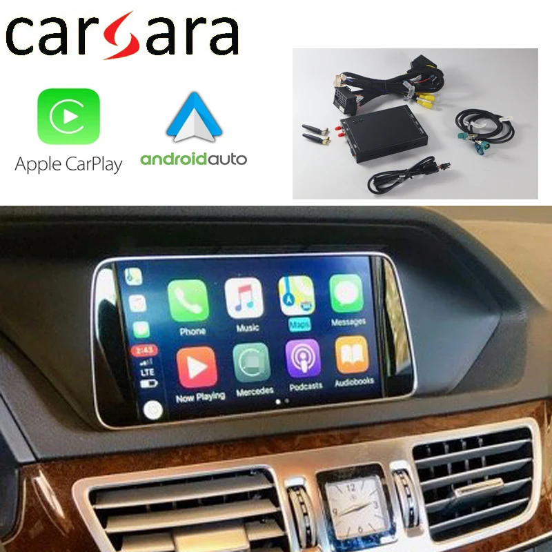 Carplay Wireless Android Auto W212 Carplay Set Formercedes Ntg4.5 W176 W246 W204 W207 W218 C207 A207 Ml Gl Gle Glk Cls Slk