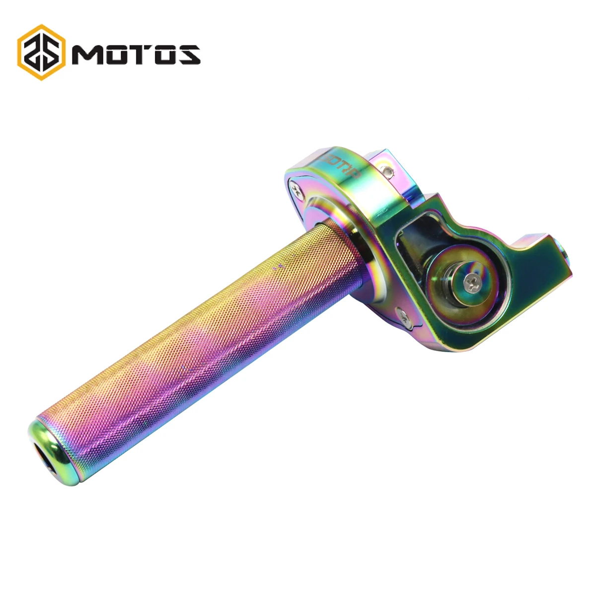 Zs Motos 22Mm Universale Cnc Alluminio Acceleratore Acceleratore Twist Grips Manubri Per Moto Ciclomotore Scooter Bike Dirt Bike
