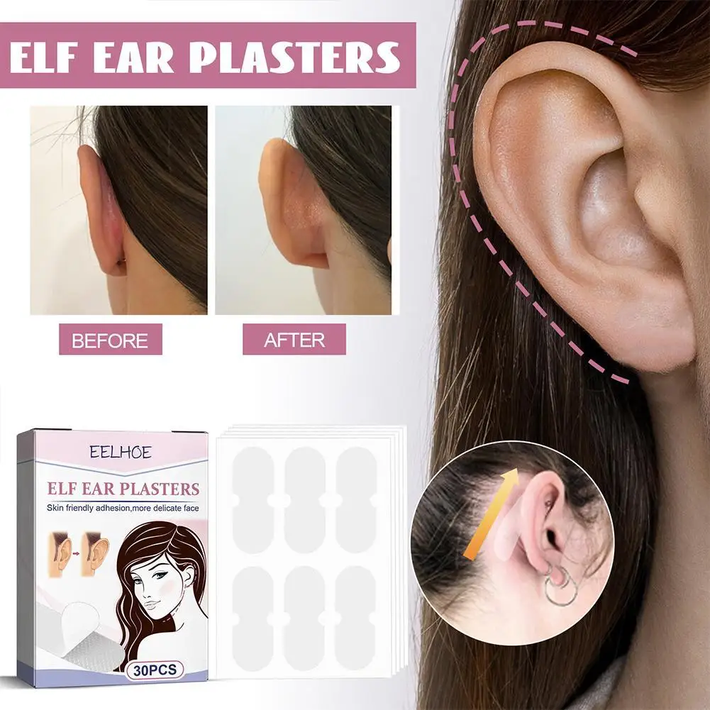 Elf Ear Intonaci Adesivi V-Face Elf Adesivi Impermeabili Per Impiallacciatura Adesivi V-Face Ear Ear Ear Vertical Stereoty