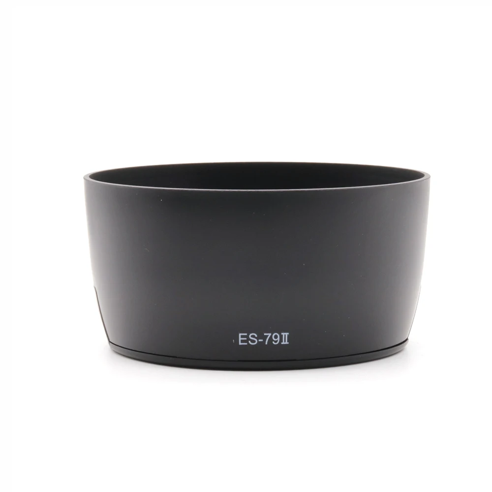Per Canon Ef 85Mm F/1.2 L Usm & Ef 85Mm F1.2 L Ll Lenti Usm Sostituzione Paraluce A Baionetta Per Es-79 Ii Plastica Nera