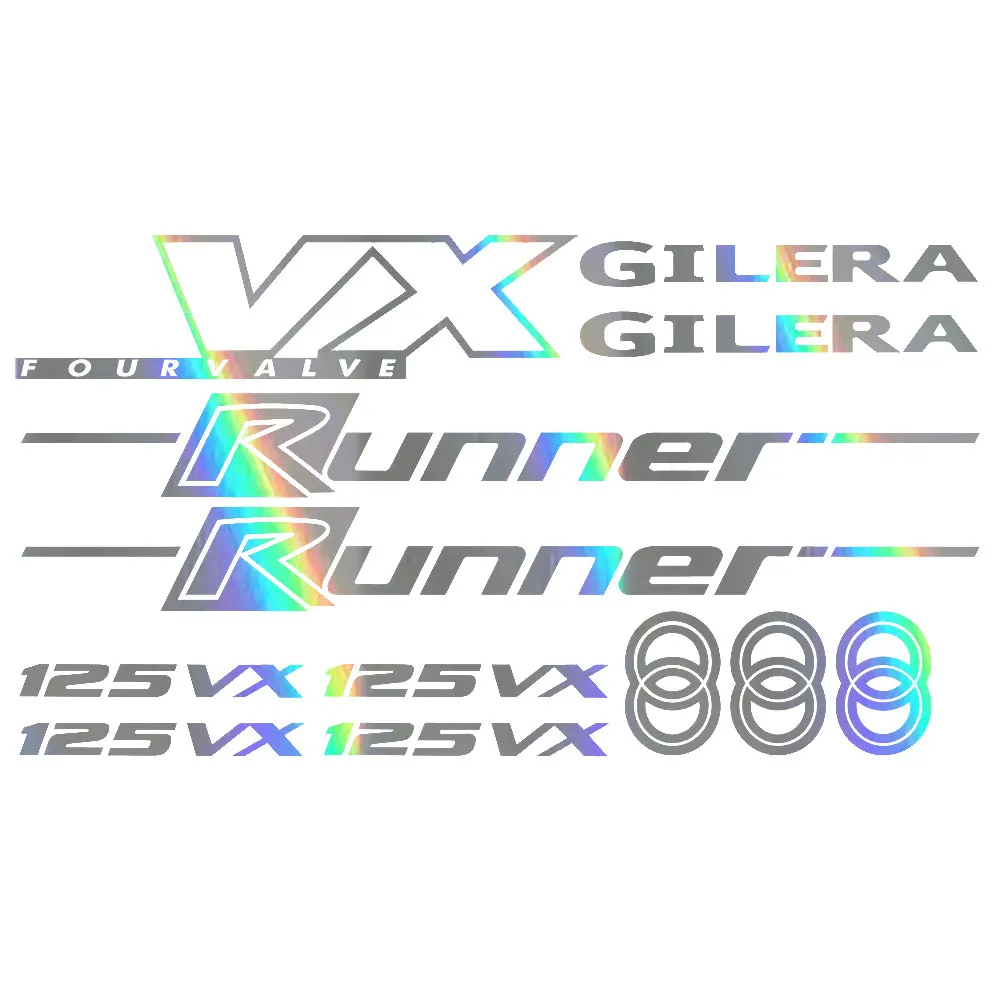 Per Gilera Runner 125 Vx Decalcomanie/Adesivi Tutti I Colori Disponibili-Vx125 Quattro Valvole