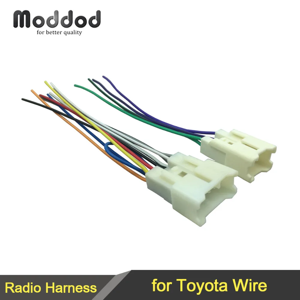 Per Toyota Avalon Camry Corolla Mr2 Rav4 Stereo Lettore Cd Cablaggio Wire Adattatore Radio Aftermarket Tappi Per Le Orecchie