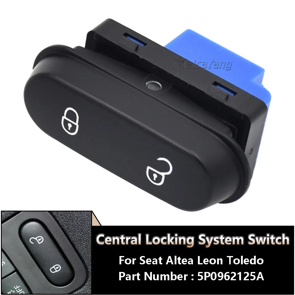 Muslimnew Central Locking System Switch Sinistra N/S Per Seat Altea Leon Toledo 2004-2015 5 P0 962 125A 5 P0 962 125 A
