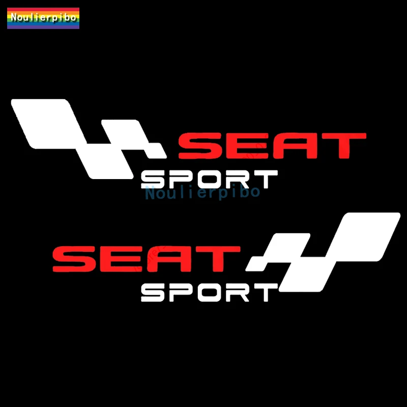 2 Pz Spagna Car Decal Body Windows Sport Racing Pvc Sticker Styling Per Seat Leon Ibiza Altea Cordoba Toledo Accessori