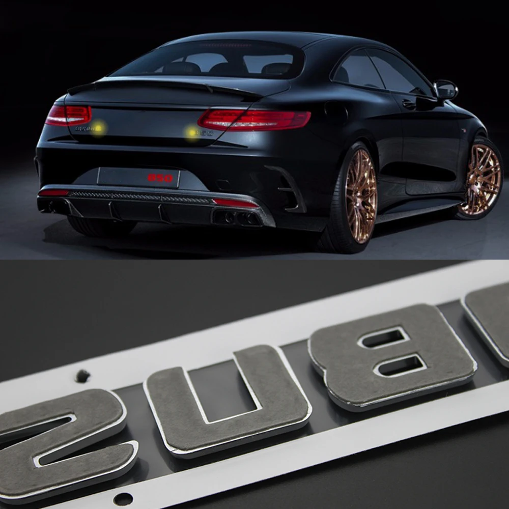 Per Brabus Targhetta Emblema Adesivo Brabus Adesivo Posteriore Per Amg Mercedes Benz Brabus W463 W212 W205 G900 G800 G700 G500 G350 G63