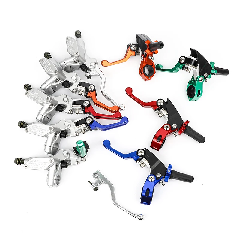 Utilizzato Per Kayo T2 T4 T6 K2 K6 K6R Moto Fuoristrada Pompa Freno Anteriore Leva Freno Modifica Leva Frizione Antigoccia