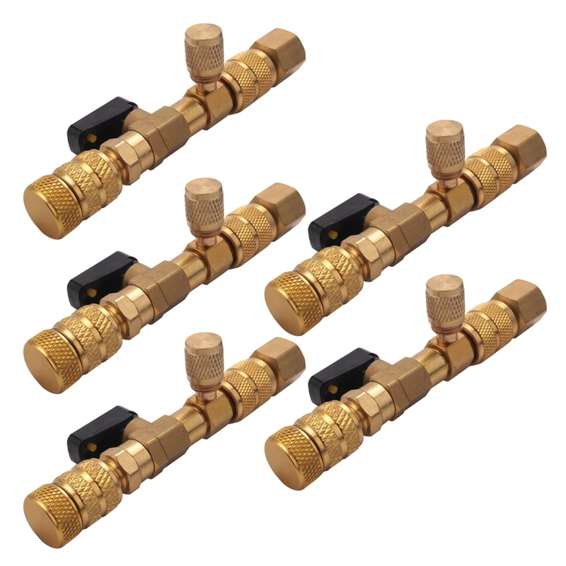 10X R410A R22 Dual Size Sae Port Hvac Valve Core Removal Installer Tool(No Gas Loss)