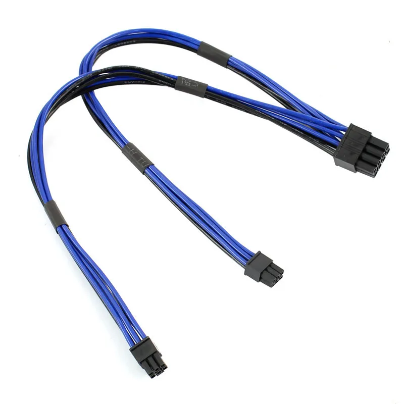 Doppio Cavo Adattatore Di Alimentazione Mini Scheda Video Pci Express Da 6 Pin A 8 Pin Per Mac Pro Tower/Power Mac G5