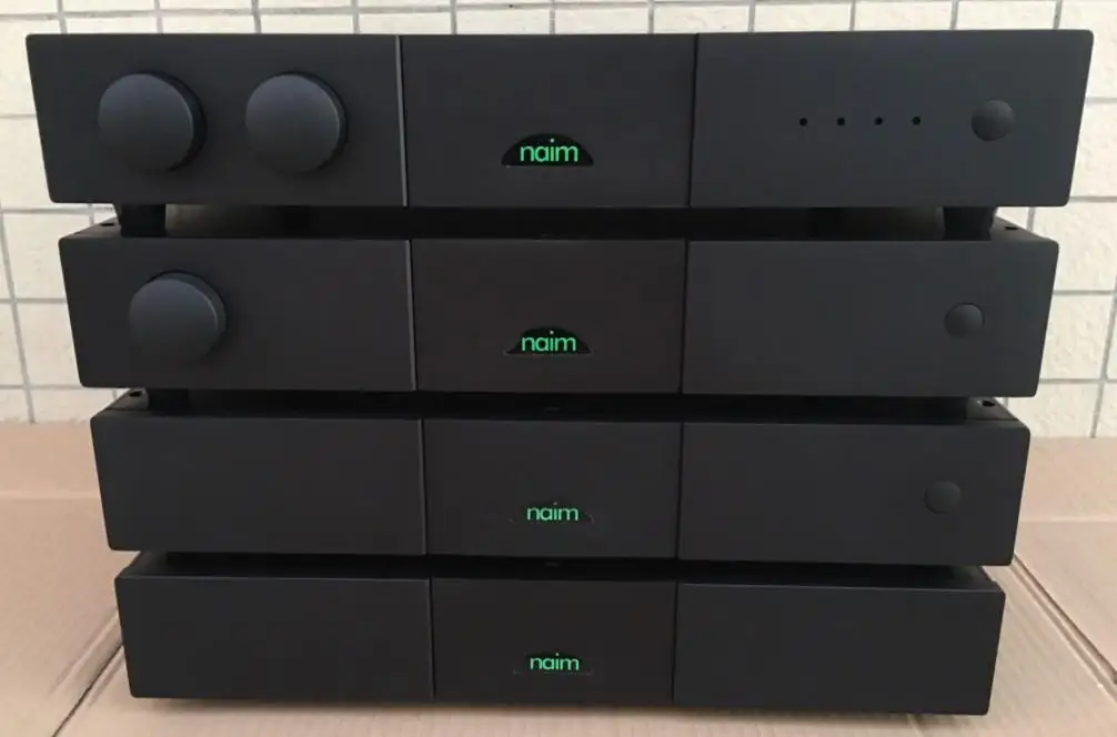 Scatola Dac Con Custodia Per Preamplificatore In Alluminio Completo Naim Per Nap150 / Nap152/ Nap200