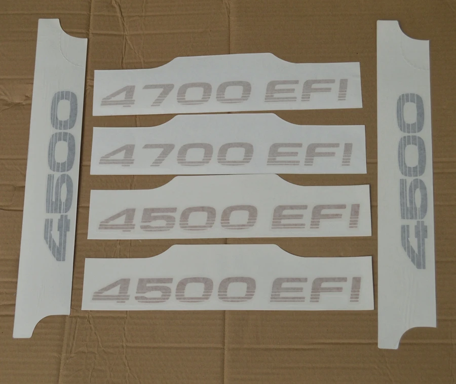 Emblema Dell'Autoadesivo Della Decalcomania Della Carrozzeria Per Toyota Land Cruiser Fj80 Fj100 Lc80 Lc100 4500Efi 4700Efi Accessori 2 Colori