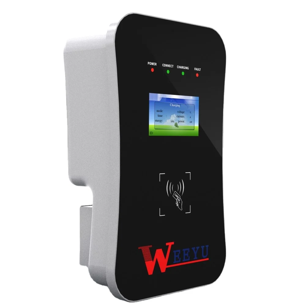 Weeyu Wallbox 380V Rolec Ev Charger 22Kw Stazione Di Ricarica Per Auto Elettriche