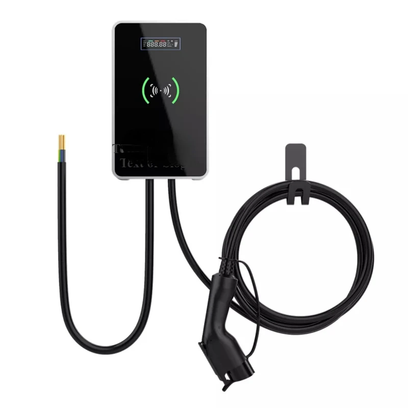 Wall-Mounted Charging Stations 22Kw 3Phase Charger Wallbox With Type 2 Cable