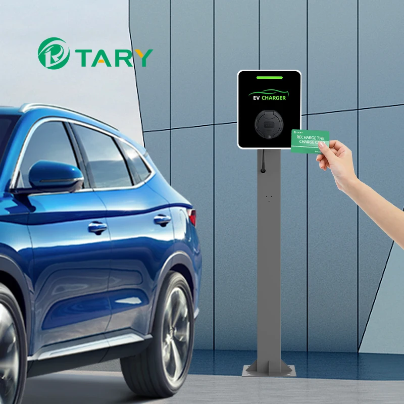 Caricabatterie Ac Ev 3 Fasi 7Kw 11Kw 22Kw Wallbox Fast Electric Car Wallbox Stazioni Di Ricarica Con App