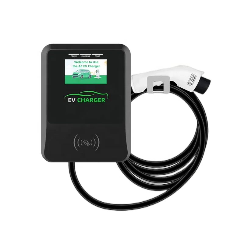 Ev Charger Factory Produttore Mennekes Tipo 2 32A 7Kw 22Kw Wallbox Stazione Di Ricarica Elettrica Veloce Caricabatteria Da Auto Ev