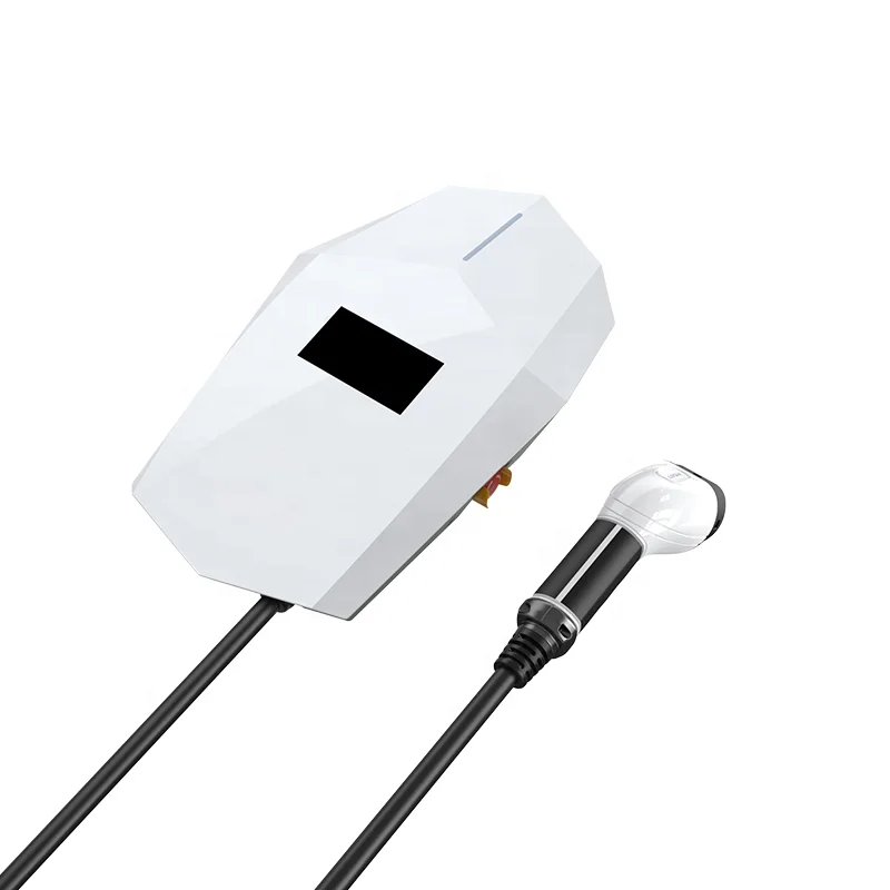 Home Ev Charger Station Fast 22Kw Wallbox Plug Holder Schermo Dcfc Portatile Mobile Piedistallo Hook Dc Ev Charger