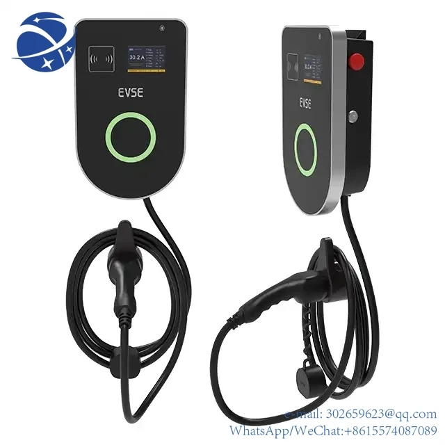 Caricabatterie Yyhc Ac Tipo 2 3 Fasi Per Ev Auto Electro Car Ev Charger Wallbox 7Kw 11Kw 22Kw Evse Ricarica Pile Ev Stazioni