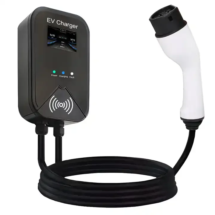 Tary Commercial Ev Charger 22Kw 32A Wifi App Bluetooth 3 Fasi Ev Charger Wallbox Home Charging