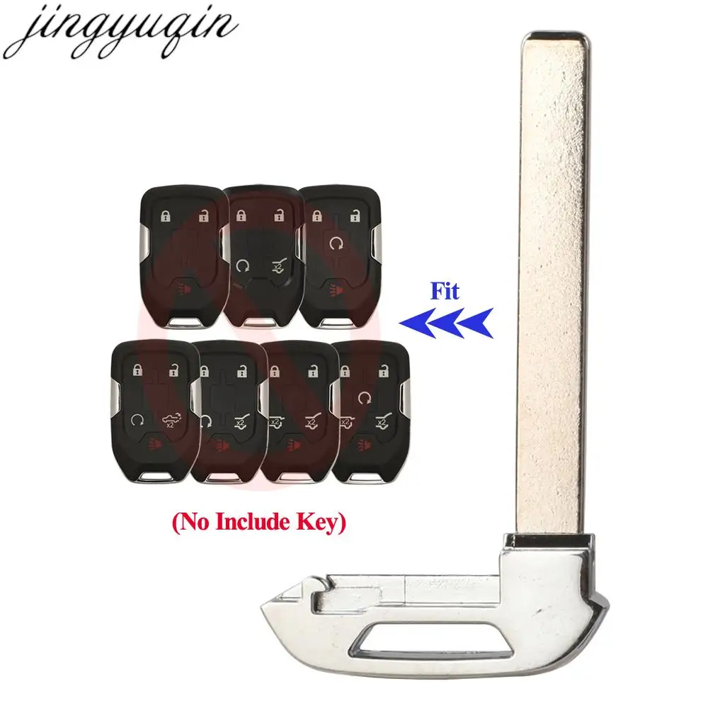 Jingyuqin 1 Pz/Lotto Lama Non Tagliata Per Chevrolet Suburban Gmc Terrain 2018 2019 Smart Keyless Blank