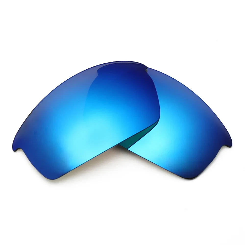 2 Pairs Mryok Bottlecap Occhiali Da Sole Polarizzati Lenti Di Ricambio Per Oakley Ice Blue & Argento Titanio