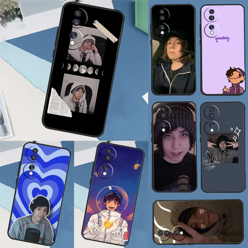 Custodia Quackity Per Huawei P20 P30 Pro P40 Lite P Smart Z Nova 9 Honor X8 X9A 50 70 Magic 5 Pro Cover