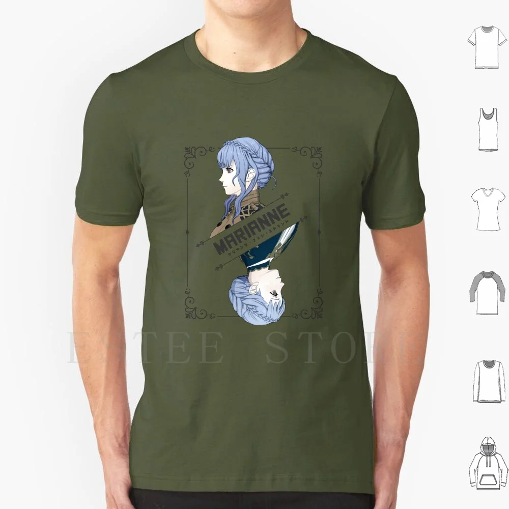 Mariana (Fe3H Timeskip Series ) T Shirt Cotton Men Stampa Fai Da Te Mariana Von Edthedge Mariana Fire Emblem Fe3H Fire