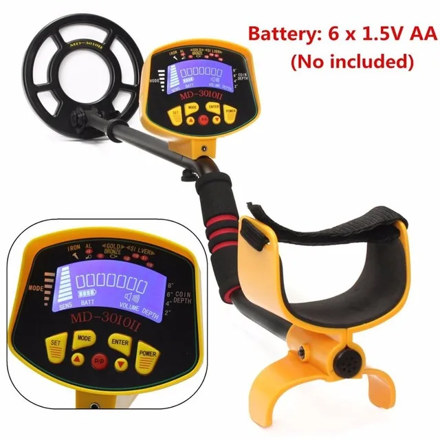 Md3010Ii Metal Detector Underground Gold Finder Cerca Tutti Scanner Digger Kit Finder Tester Macchina Metal Detector Rilevamento Gemma