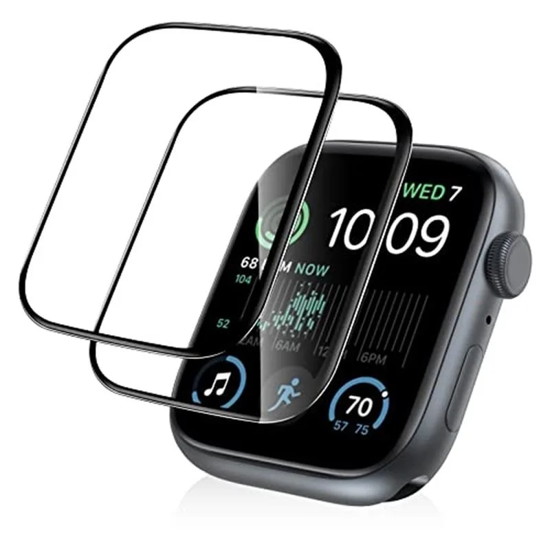 Pellicola Salvaschermo Per Apple Watch Series 9 8 7 6 5 3 Se 44Mm 40Mm 42Mm 38 Cover Glass Film Apple Watch Accessori 7 8 9 41Mm 45
