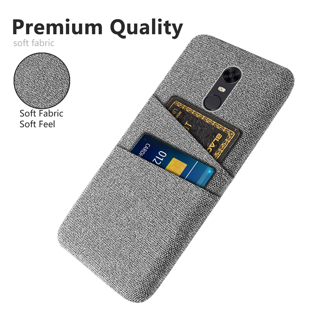 Per Redmi Note 4/Note 4X Pro Custodia Per Telefono Coque Per Xiaomi Redmi Note 4/Note 4 Pro Custodia Sottile In Tessuto Soft-Touch + Cover Per Slot Pe