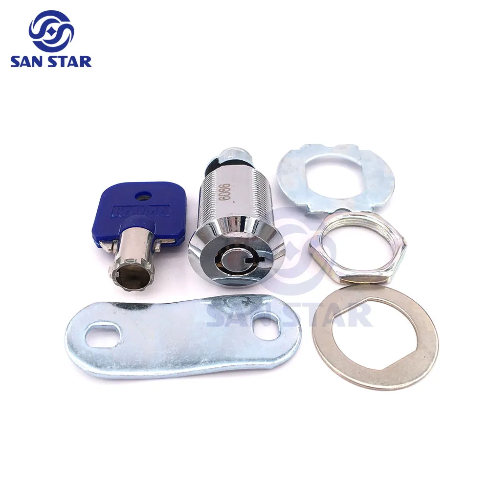 10Pcs Mk100 Arcade Storage Cam Lock Tubolare Key Cabinet Cam Lock Cam Lock Per Armadi Da Gioco Arcade