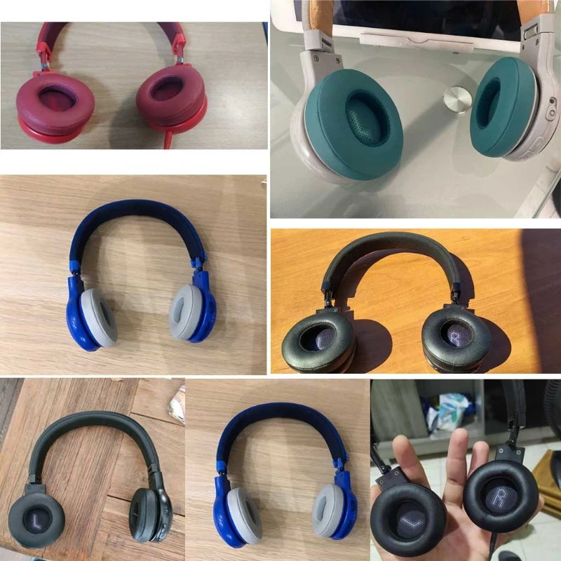 Copri Cuscino In Pelle Per Jbl-Live400Bt E35 E45 E45Bt Colori Assortiti T21A