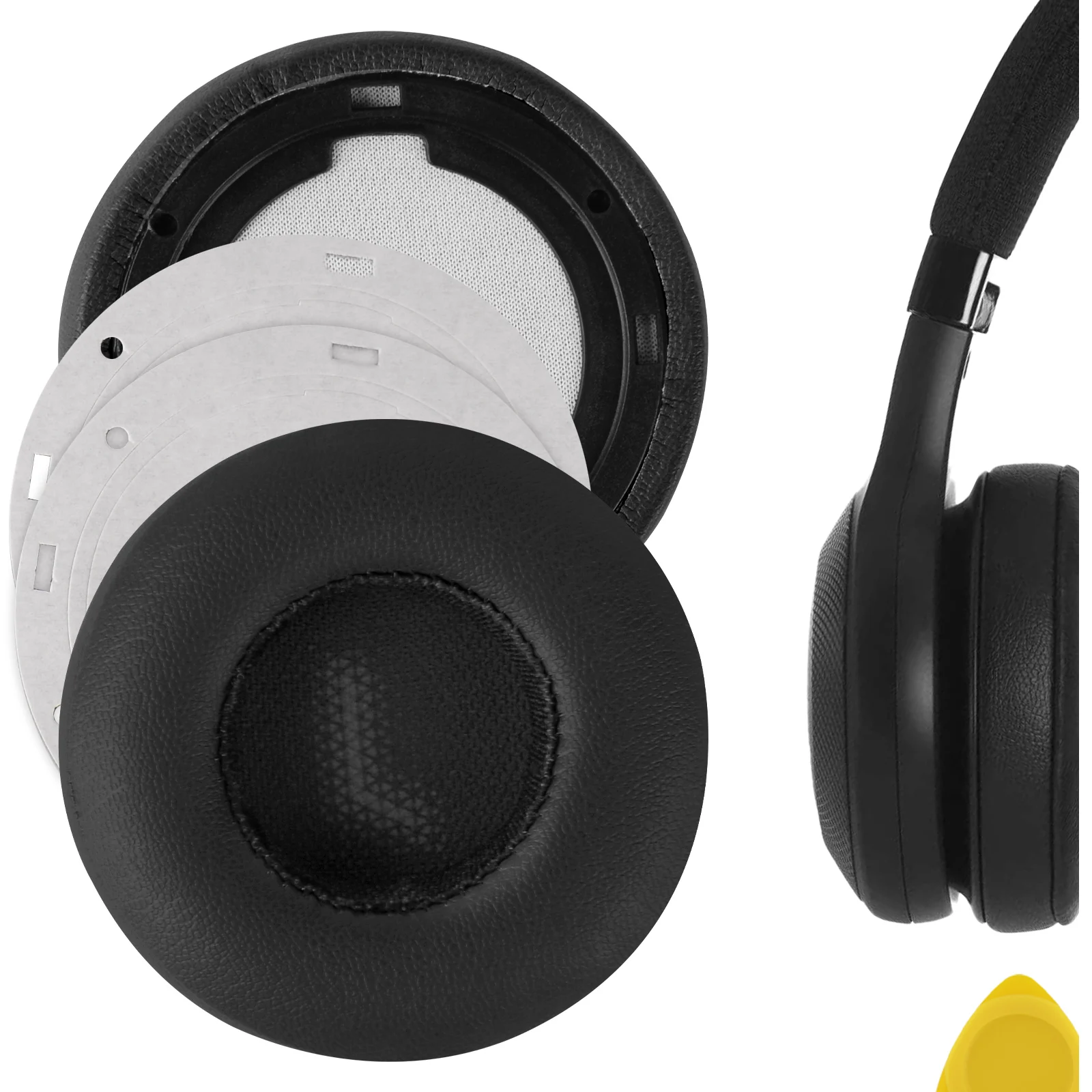 Cuscinetti Auricolari Di Ricambio Geekria Quickfit Per Cuffie Jbl E35, E45Bt, E45, C45Bt Cuscinetti Auricolari, Auricolari