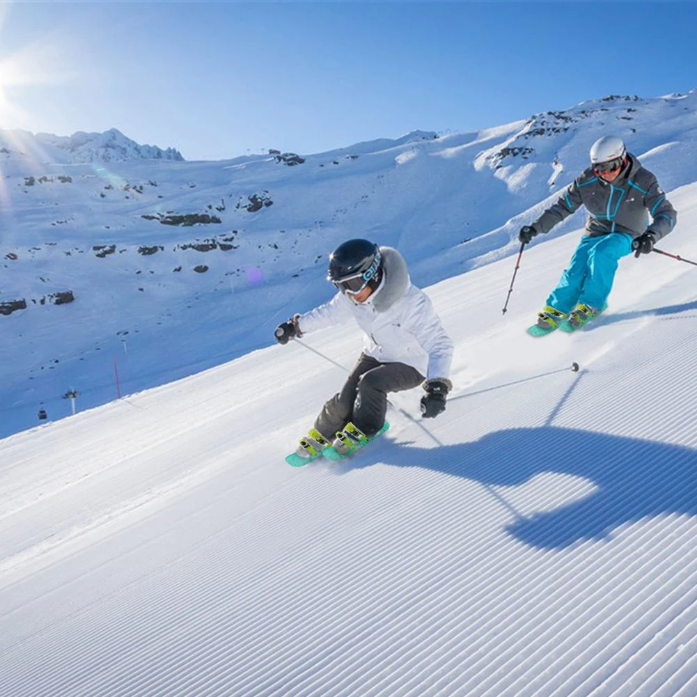 Mini Pattini Da Sci Short Mini Skating Ski Shoes Adjustable Teens Shoe Racchette Da Neve Portatili Per Gli Sport Invernali All'Aperto