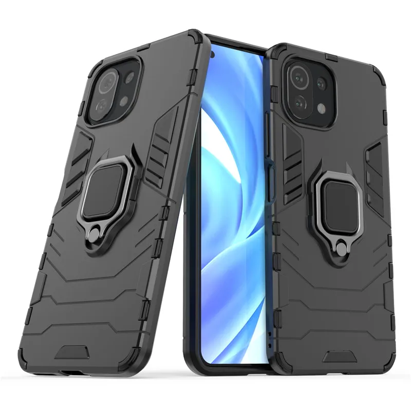 Per Xiaomi Mi 11 Lite Custodia Per Xiaomi Mi 11 Lite Cover Armor Paraurti Protettivo In Silicone Antiurto Per Xiaomi Mi 11 Lite