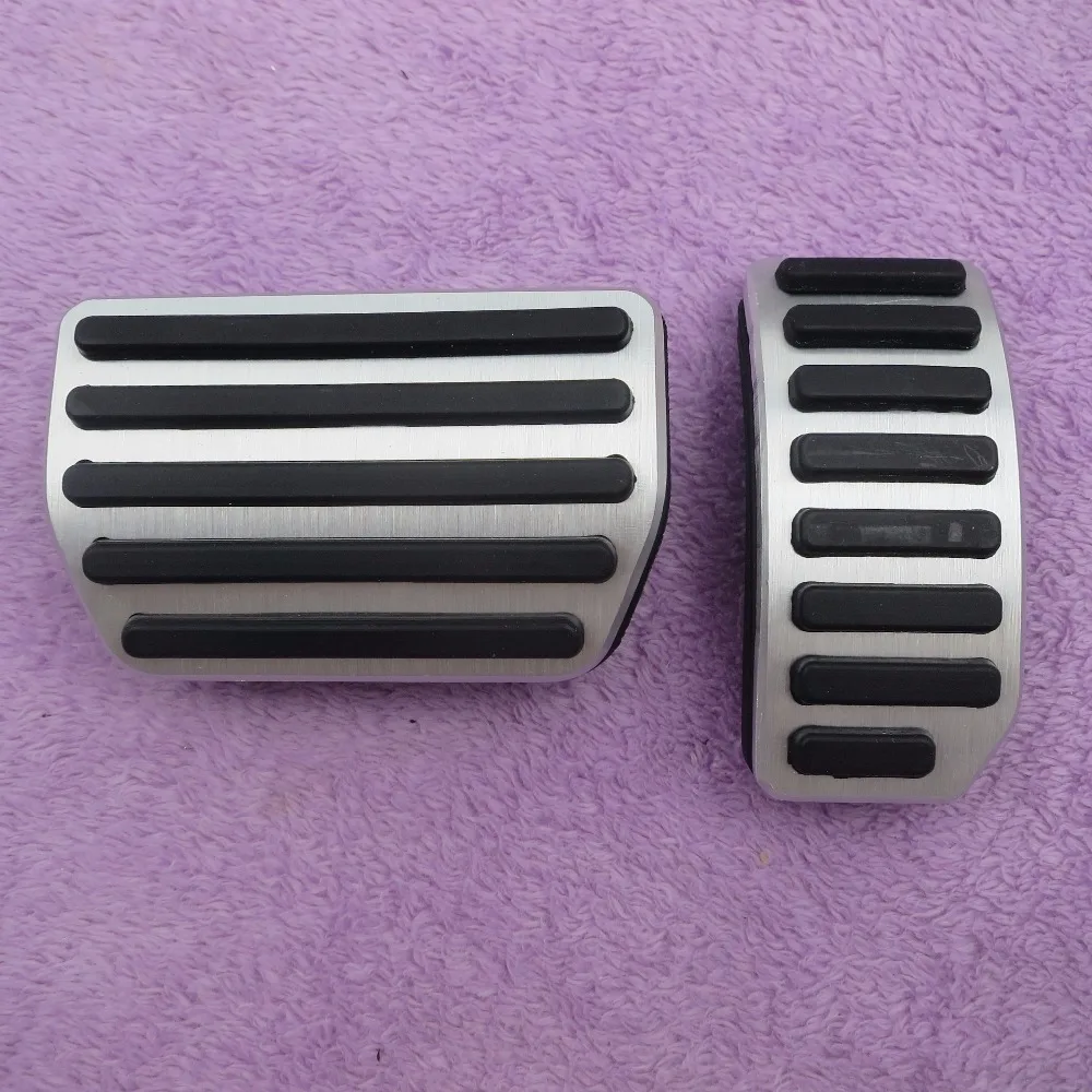 Dee Aluminium Gas Footrest Modified Pedal For Volvo S60 S80 Xc60 Xc70 V60 V70 At,Accelerator Brake Decoration Plate Pads