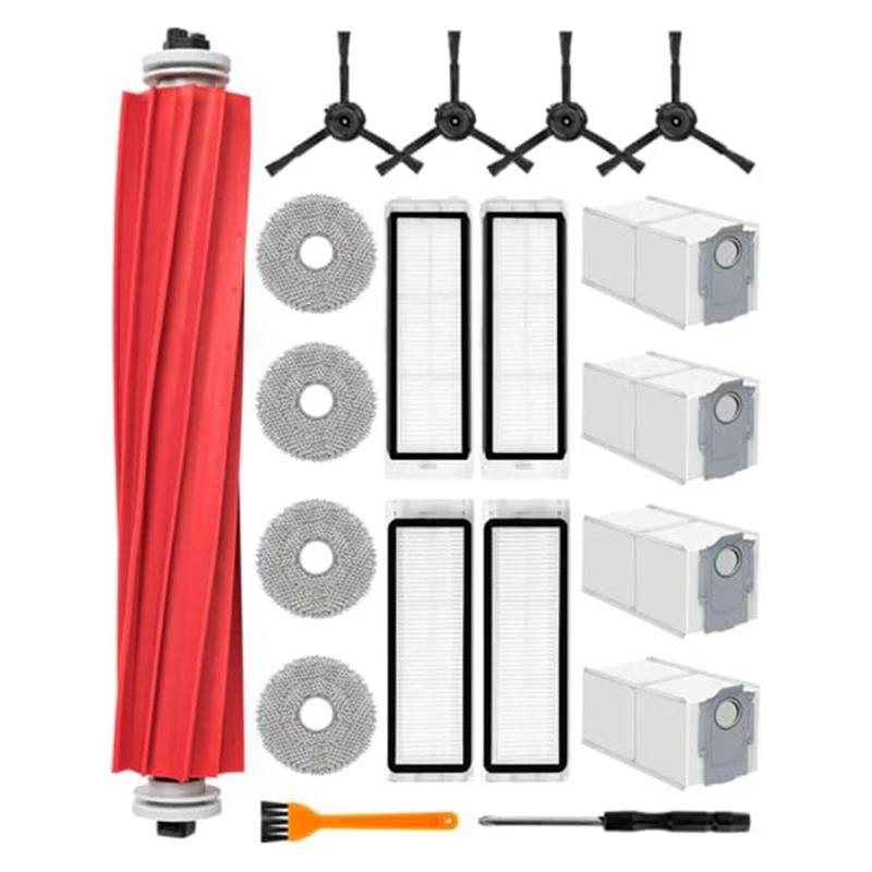 Spazzola A Rullo Spazzola Laterale Filtro A Straccio Per Roborock Q Revo / P10 Accessori Per Aspirapolvere Robot Per Accessori Roborock Q Revo
