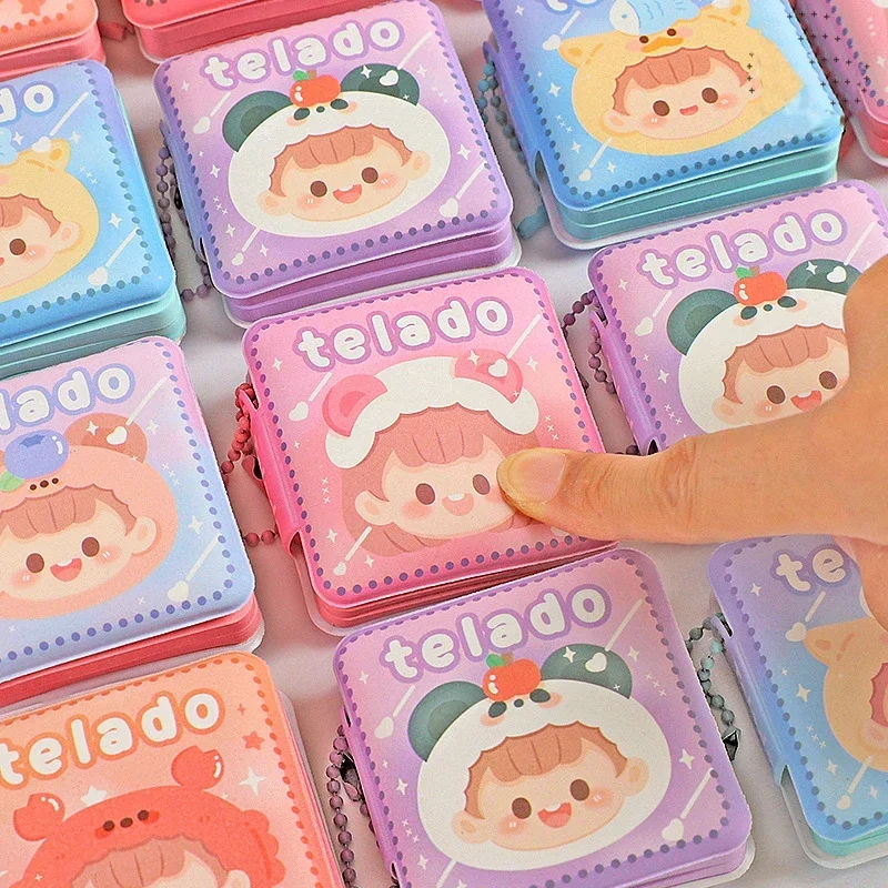 Mini Cartoon Memo Pad Cartoon Decompression Sticky Notes Portable Message Books Pocketbook To Do List Cute Cancelleria Coreana
