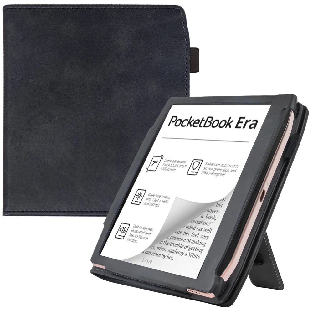 Custodia Di Lusso Per Pocketbook Era 2022 E-Readr Hand Holder Cover Per Pocketbook 700 Auto Sleep Funda