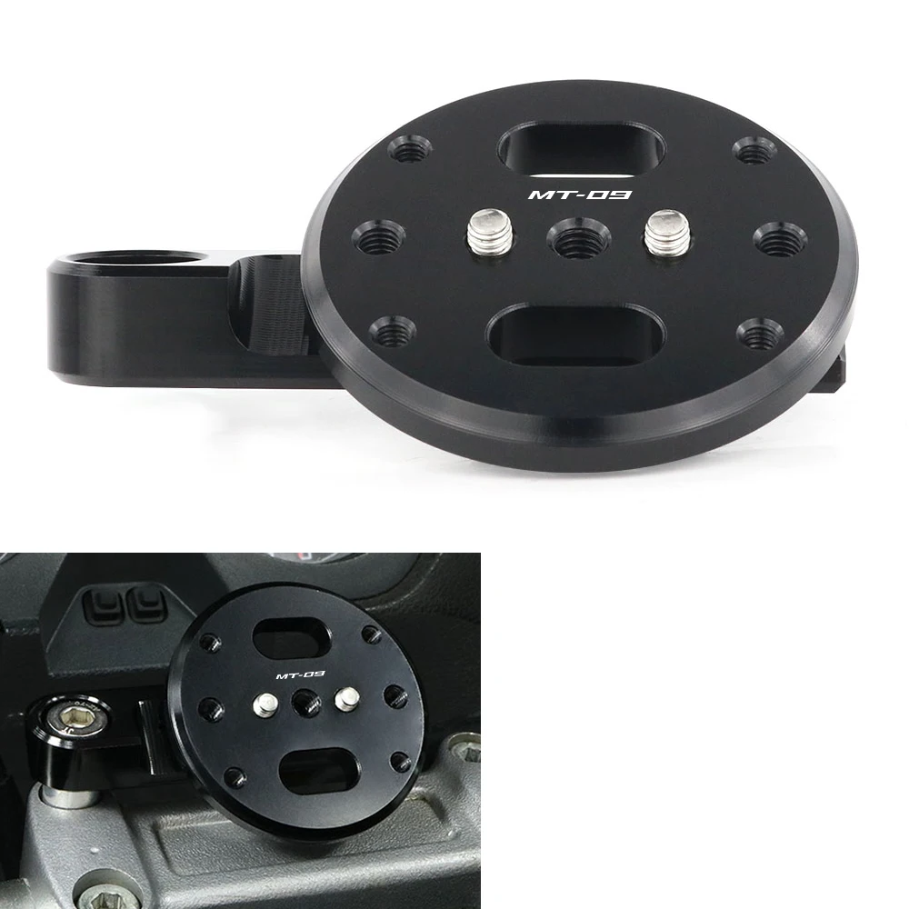 Misura Per Yamaha Mt-09 Mt-10 Xj6/Diversion Xsr900 Yz450F Xt250 225 300 Yz450F Moto Gps Staffa Manubrio Morsetto Sat Nav Mount