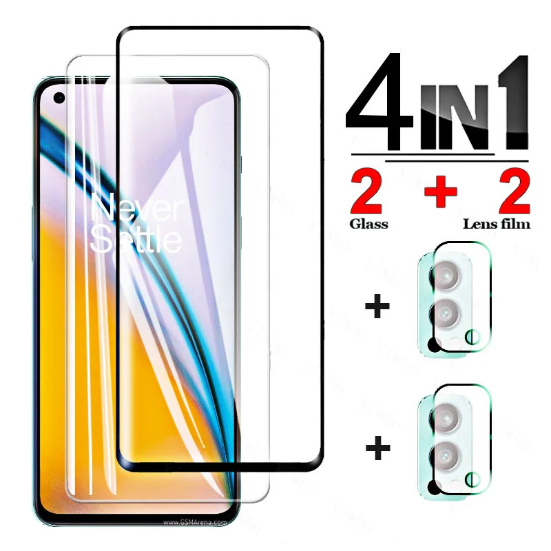 Per Oneplus Nord 2 5G Vetro Per Oneplus Nord 2 5G Protezione Dello Schermo In Vetro Temperato Per Oneplus Nord 2 5G N200 N10 N100 Vetro Dell'Obiettivo