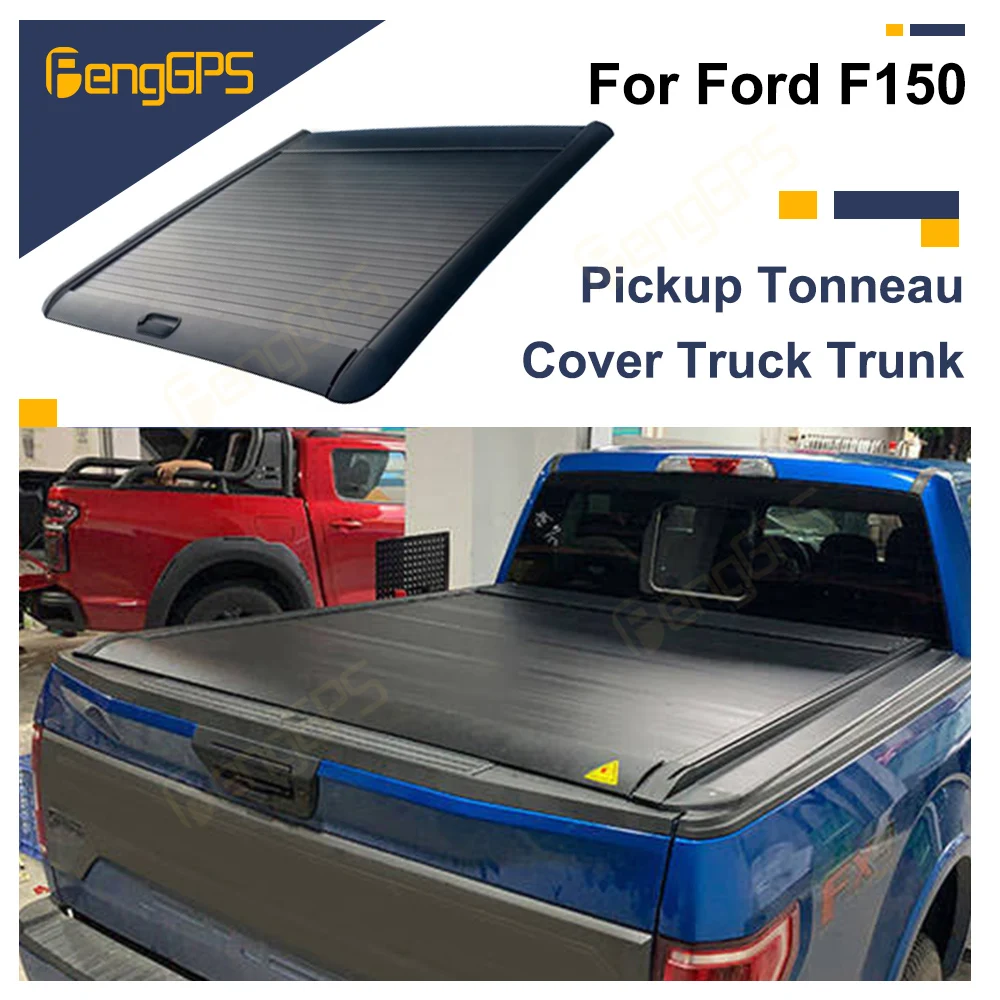 Per Ford F150 Ranger Xlt Wildtrak Pickup Tonneau Cover Truck Trunk Electric Box Cover Roller Shutter Tail Box Cover Secchio Posteriore