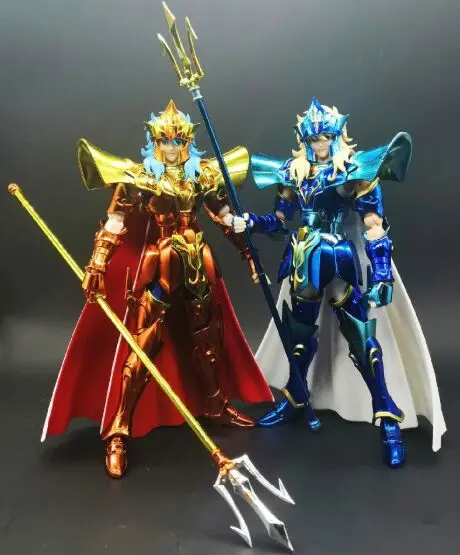 Dasin Jmodel 15Th Anniversary Blue Cloth Myth Ex Poseidon Marina Action Figure Toy Metal Armor Model