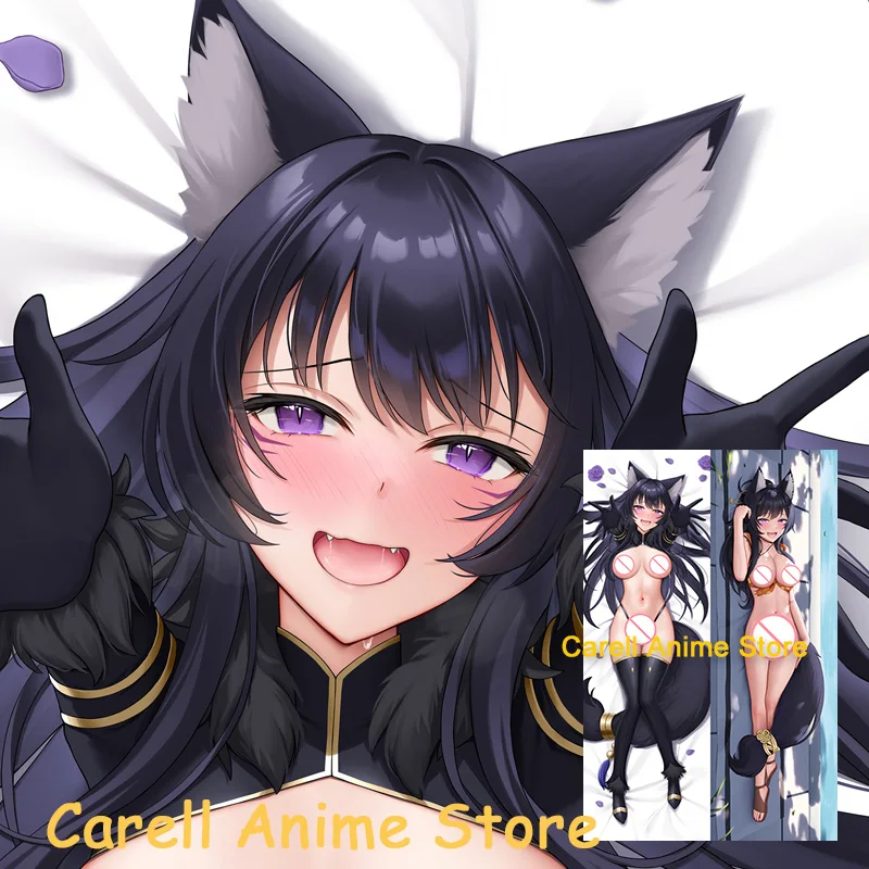 Dakimakura Anime Delta The Eminence In Shadow Fodera Per Cuscino A Grandezza Naturale Con Stampa Fronte-Retro