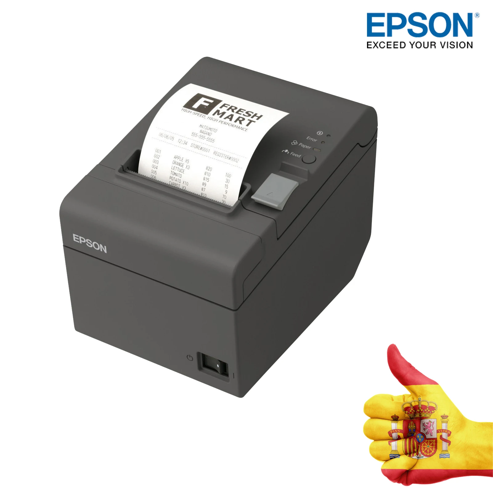 Stampante Tpv Stampante Per Biglietti Epson Tmt20Ii Neg Usb Rs232