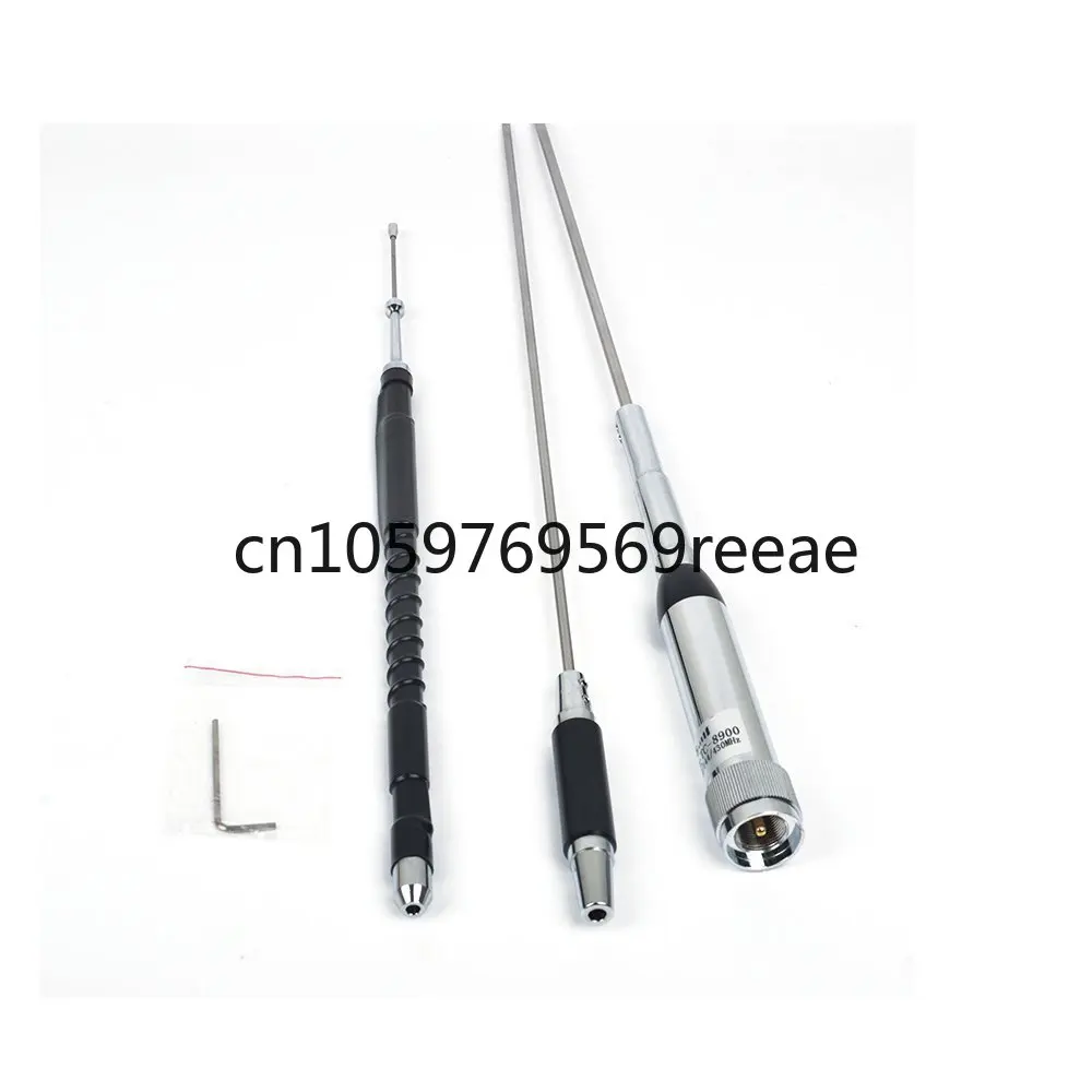 Antenna Autoradio 29.6/50/144/430Mhz Quad 4 Bande Antenna Mobile Cr-8900 Per Tyt Th-9800 Yaesu Ft-8900R Autoradio Inossidabile Con