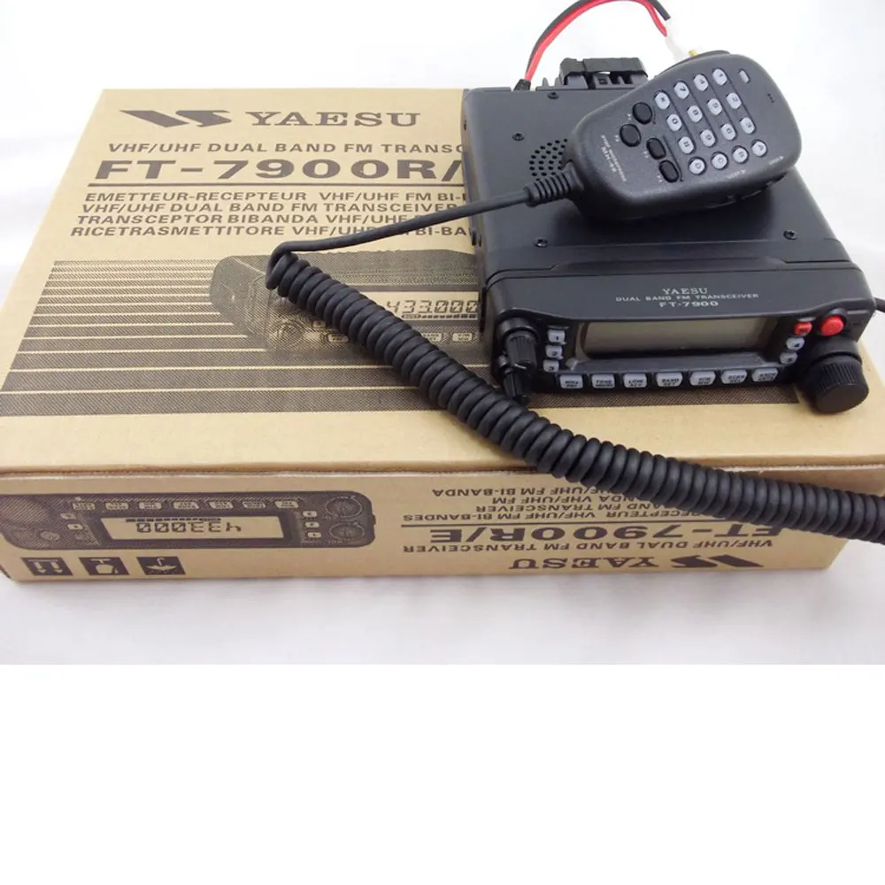 Yaesu Ft-7900R Ricetrasmettitore Fm Vhf Uhf Dual Band 10Km Stazione Base Amatoriale Autoradio Mobile + Antenna Sg7900 Staffa Nagoya Rb400