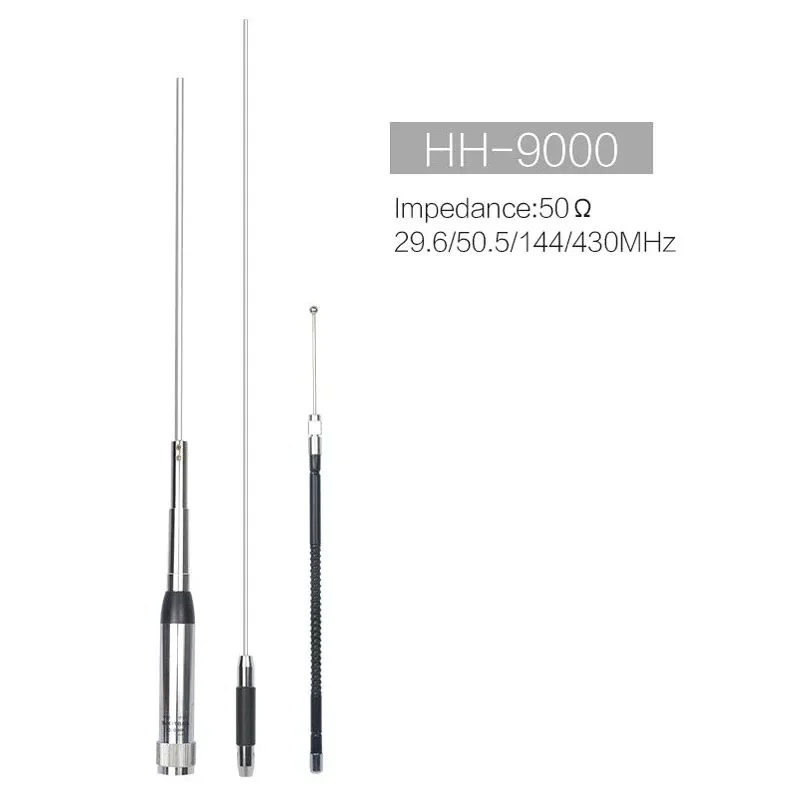 Banggood Hh-9000 Quad Band 29.6/50.5/144/435Mhz Antenna Hh9000 Per Tyt Th-9800 Qyt Kt8900D 7900D Yaesu Ft-8900R Autoradio Mobile