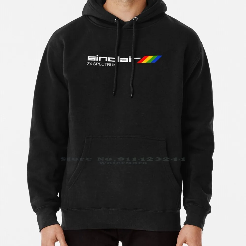 Spectrum Zx Felpa Con Cappuccio Maglione 6Xl Cotton Spectrum Zx81 Zx80 8 Bit Hipster 80S Retrogamer Gioco Geeky Popolare Top
