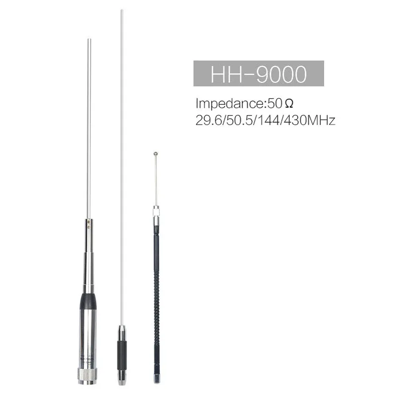 Originale Hh-9000 Quad Band 29.6/50.5/144/435Mhz Antenna Hh9000 Per Tyt Th-9800 Qyt Kt-7900D Yaesu Ft-8900R Autoradio Mobile