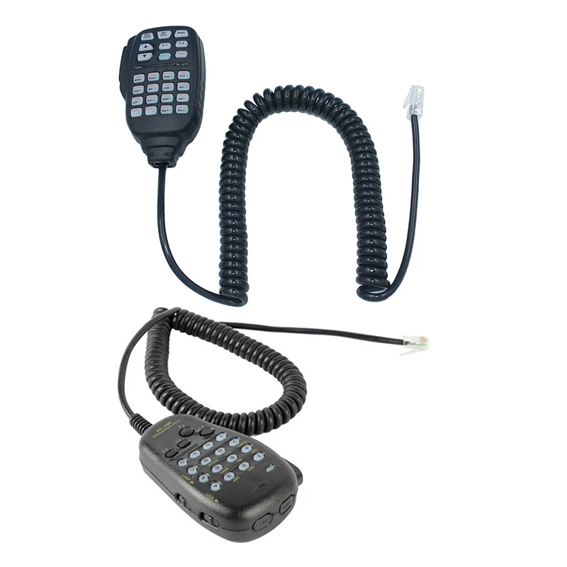 Hfes 2 Pz Altoparlante Mic: 1 Pz Per Yaesu Mh-48 Mh-48A6J Dtmf Altoparlante Mic E 1 Pz Hm-133 Mic Altoparlante Palmare Spalla Mic